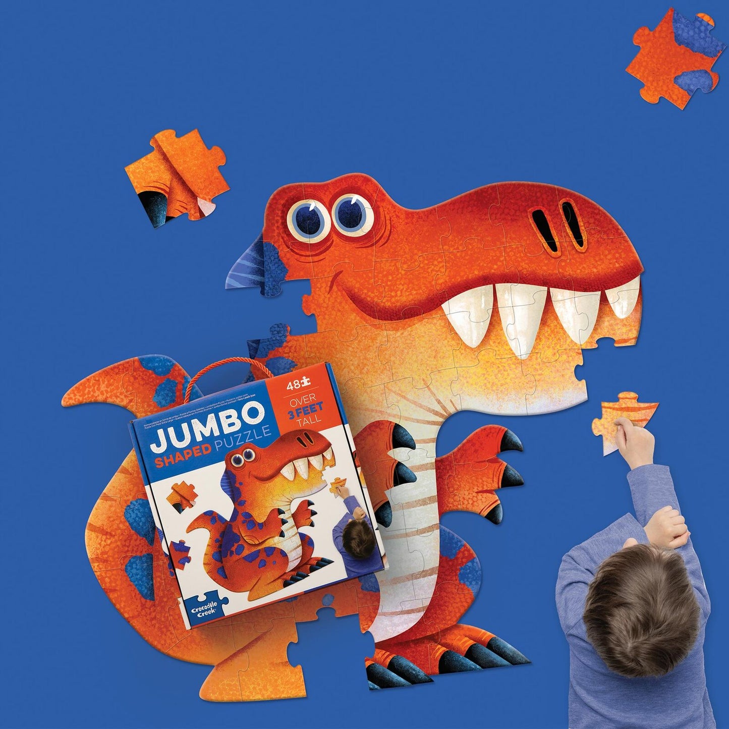 Jumbo Puzzle 48pc - Dinosaur