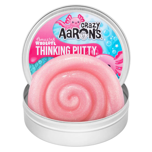 Crazy Aaron's Thinking Putty- Amazing Axolotl