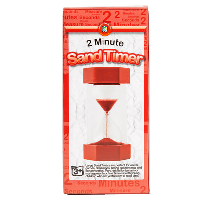 Large Sand Timer - 2mins