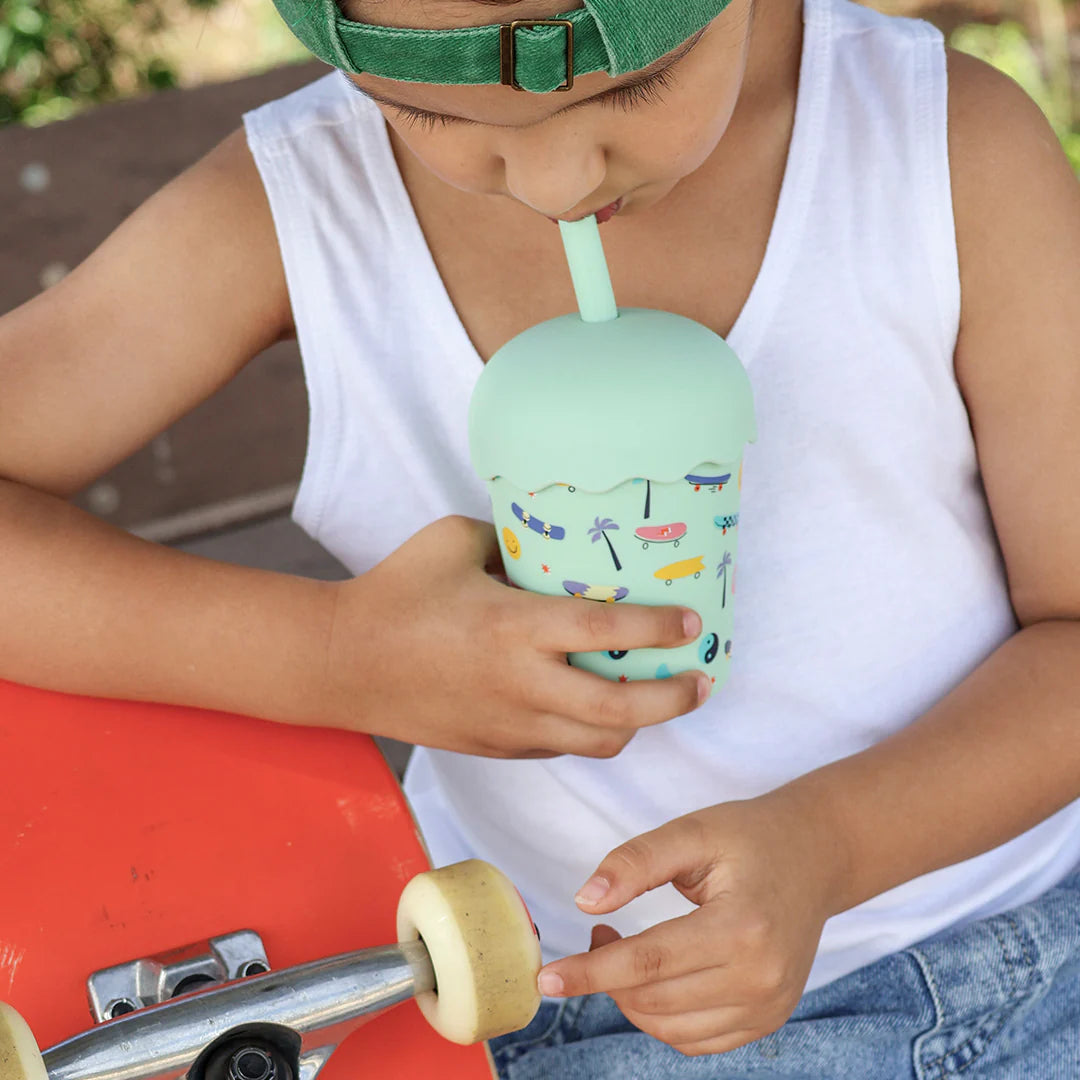 Mini Smoothie Cup & Straw 200ml