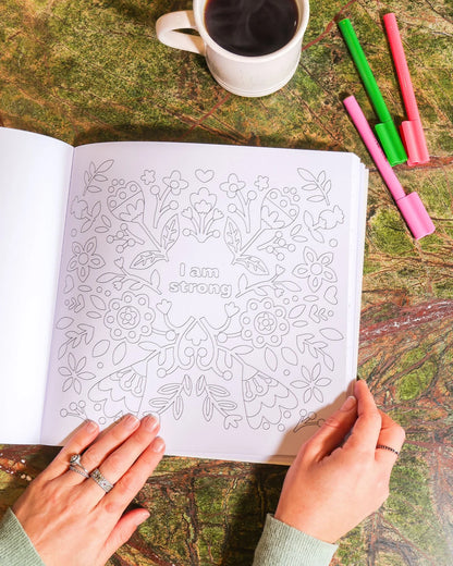 AFFIRMATIONS COLOURING BOOK