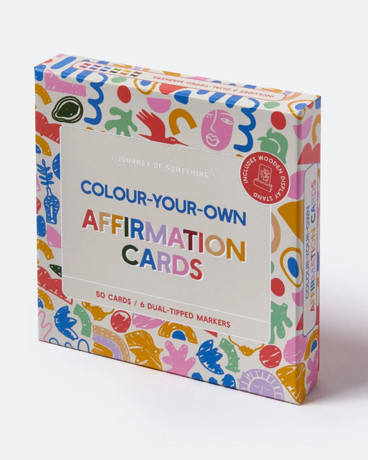 COLOUR YOUR OWN AFFIRMATION CARDS
