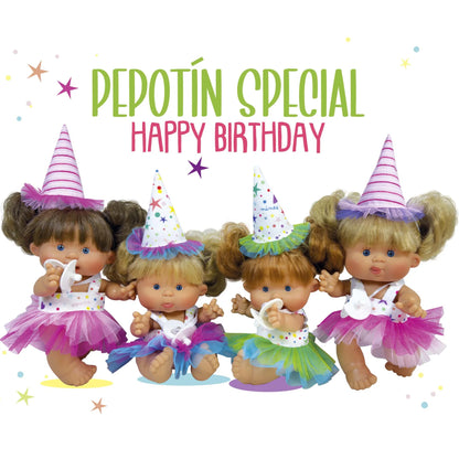 Baby Doll Pepotin Special Happy Birthday - various dolls (small)