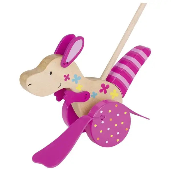 Kangaroo, push-along animal