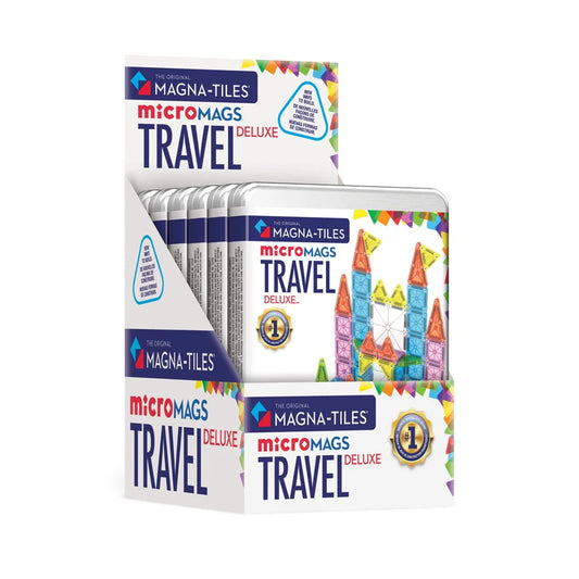 Magna-Tiles - microMAGS Travel Set Deluxe - 55 Piece