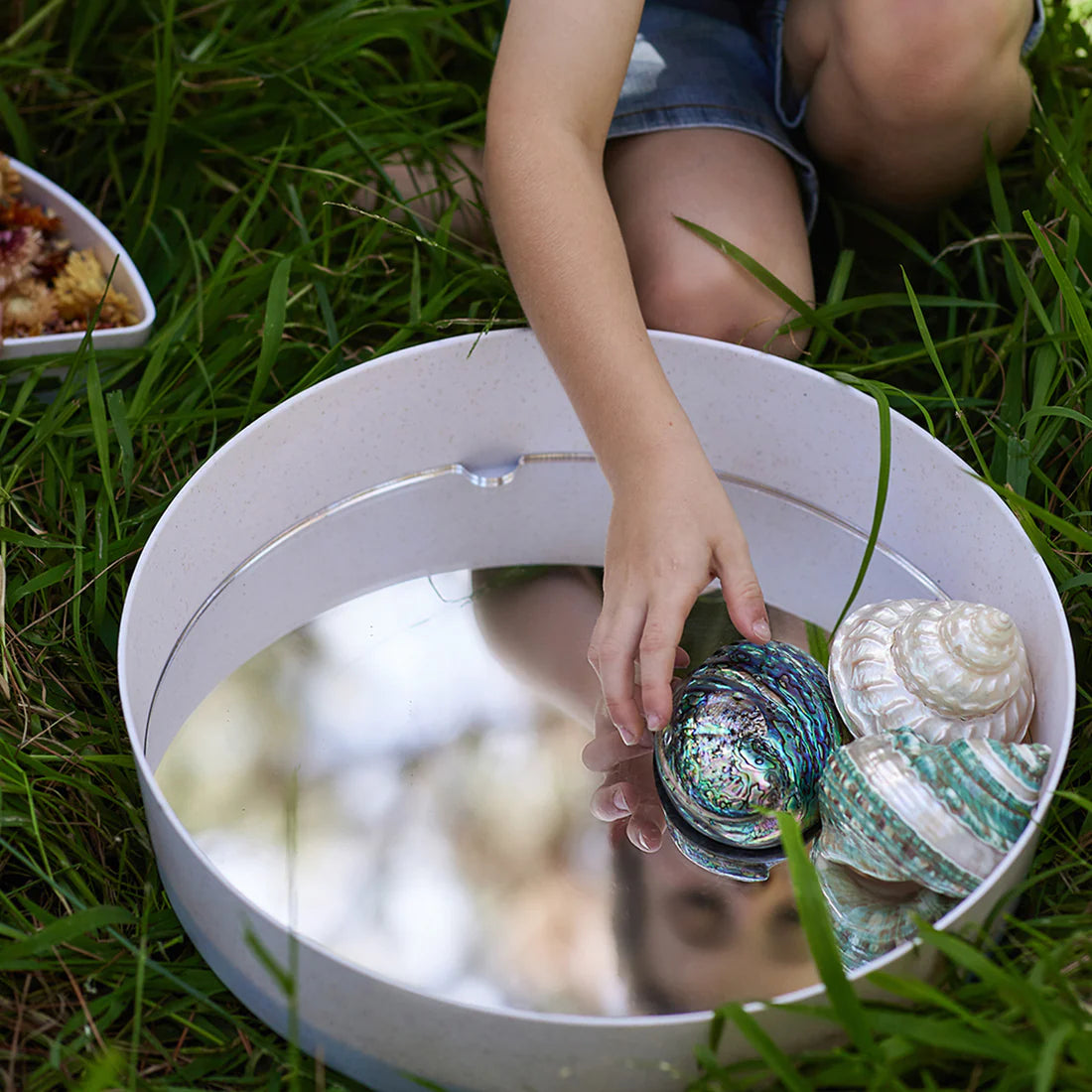 Reflective Play Mirror Inlay (For Gus+Mabel Tray)