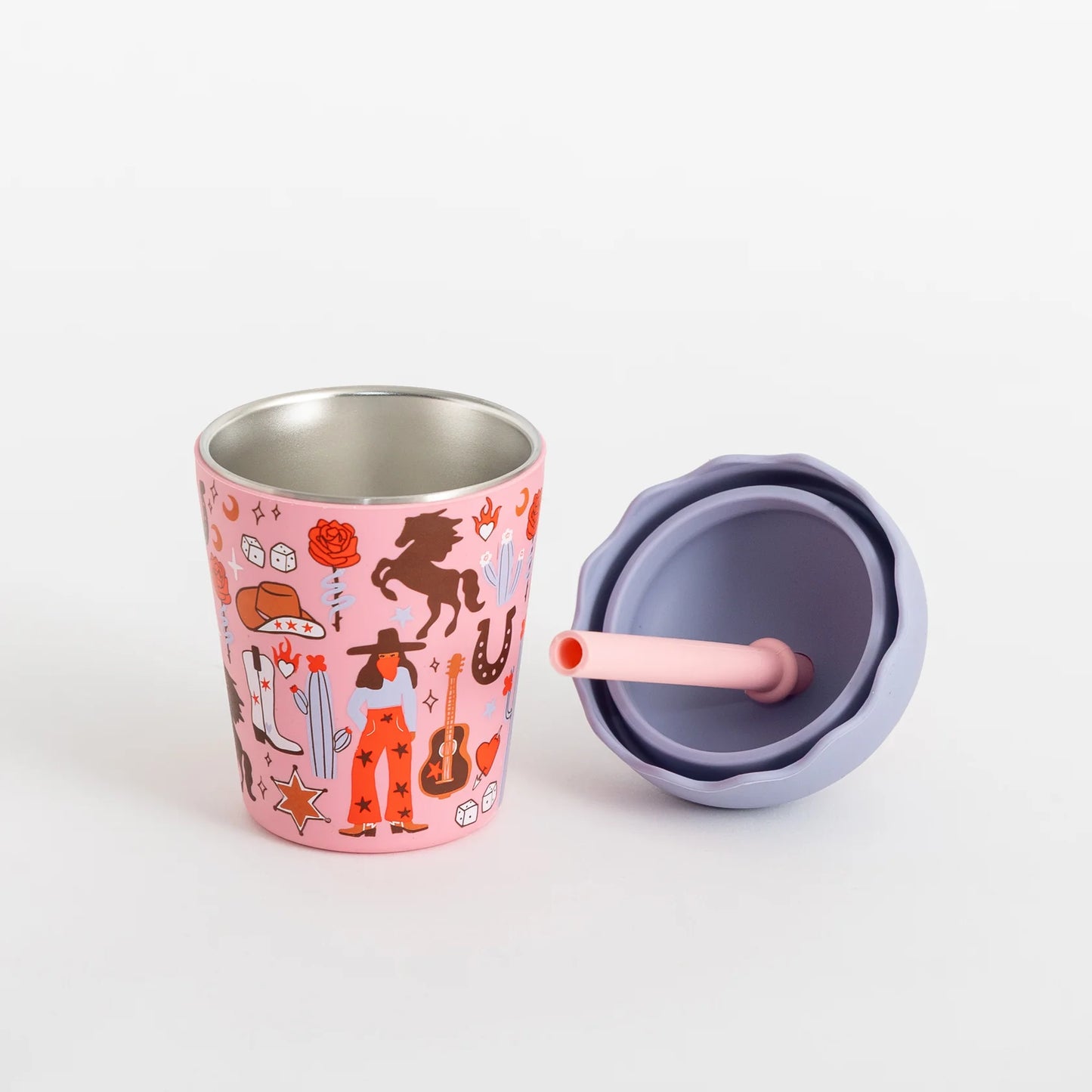 Mini Smoothie Cup & Straw 200ml