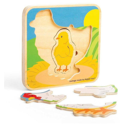 Lifecycle Puzzle - Chicken
