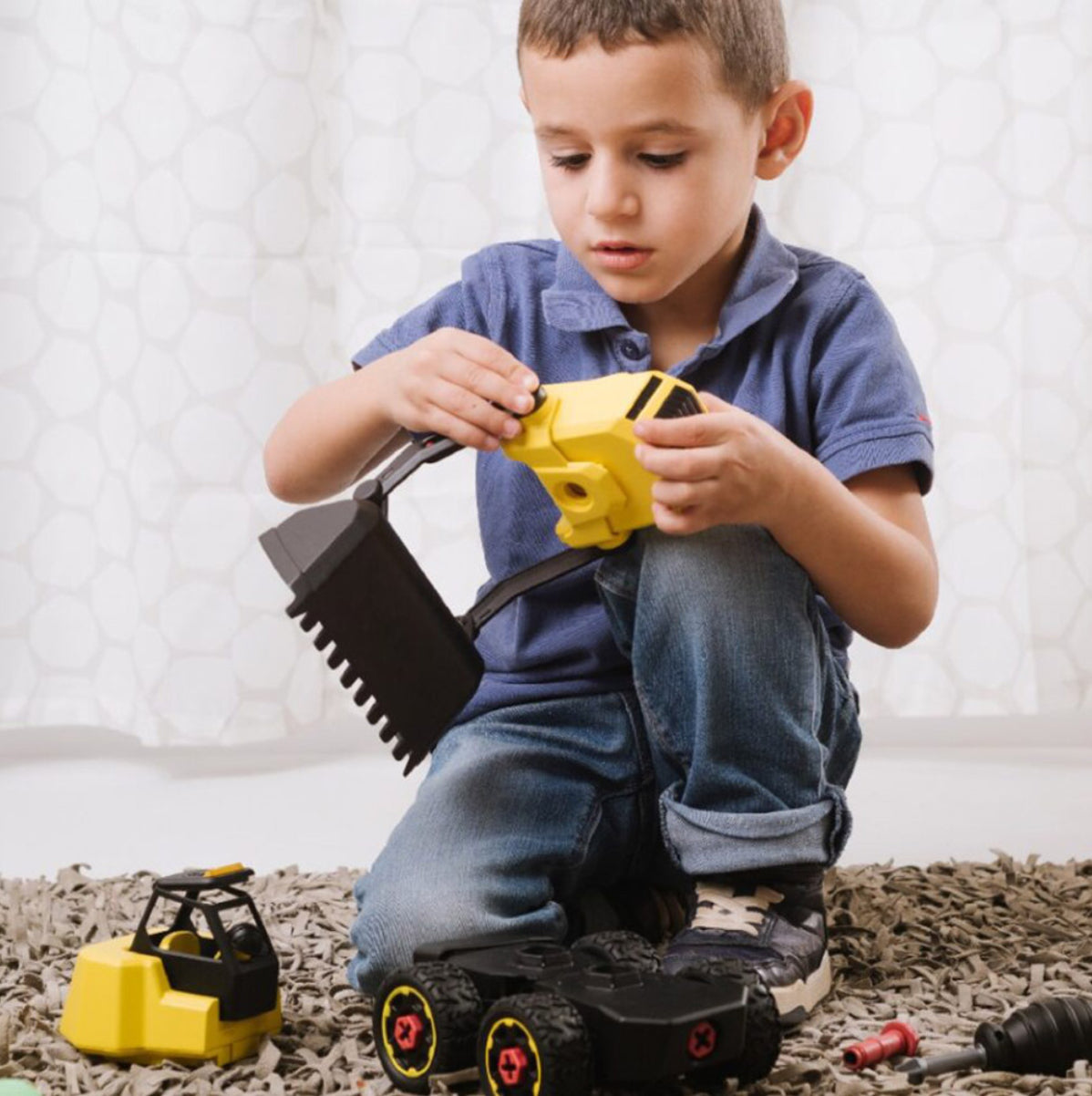 Take Apart Front Loader Kit - 24pcs