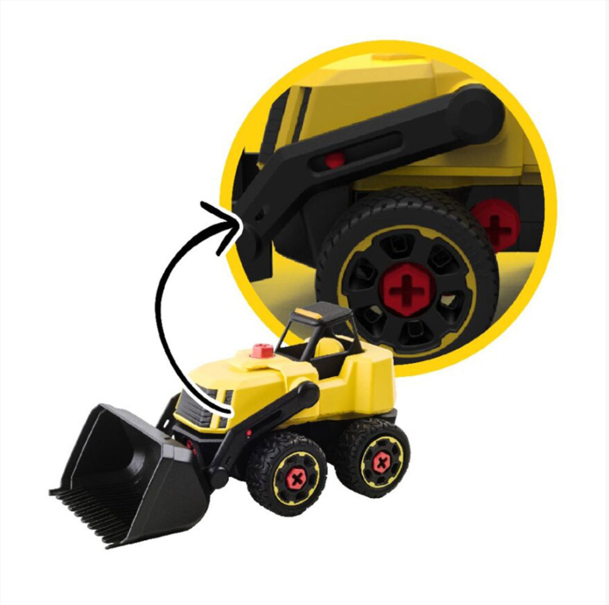 Take Apart Front Loader Kit - 24pcs