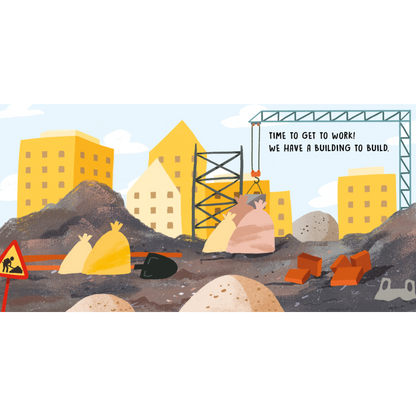 Sweet Sounds Stories - Construction Site - Board Book