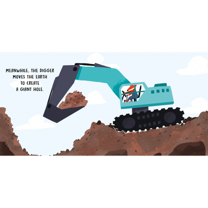 Sweet Sounds Stories - Construction Site - Board Book