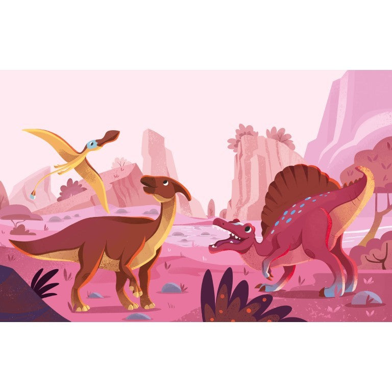 A Free the Colours Brush Book - Dinosaurs