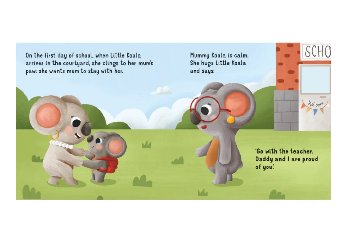 Step by Step - I go to School - Board Book