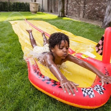 Racing | Inflatable Double Waterslide - 5.5m