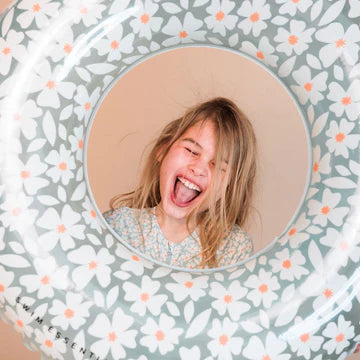 Inflatable Wim Ring - Florish Green 90cm