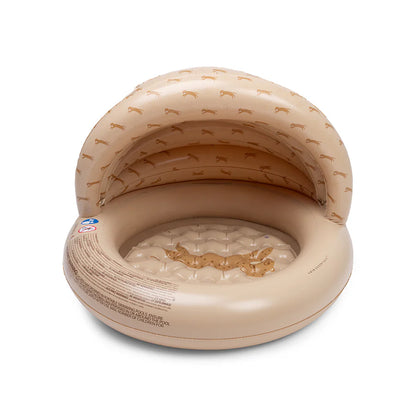 Inflatable Children’s Pool with Canopy - Leopard - 100cm-77cm