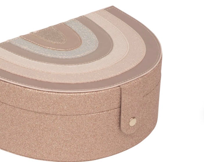 Pink Rainbow Jewellery Box