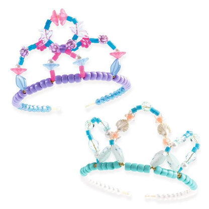 Duo of Tiaras Blue & Purple Bead Kit