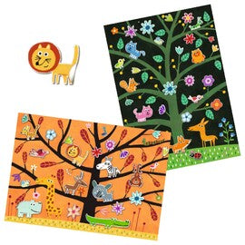 Tree Climb 30pc Reusable Puffy Stickers