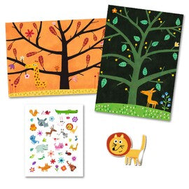Tree Climb 30pc Reusable Puffy Stickers