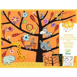Tree Climb 30pc Reusable Puffy Stickers