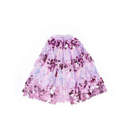 5th Avenue Purple Pailette Cape Size 4-6