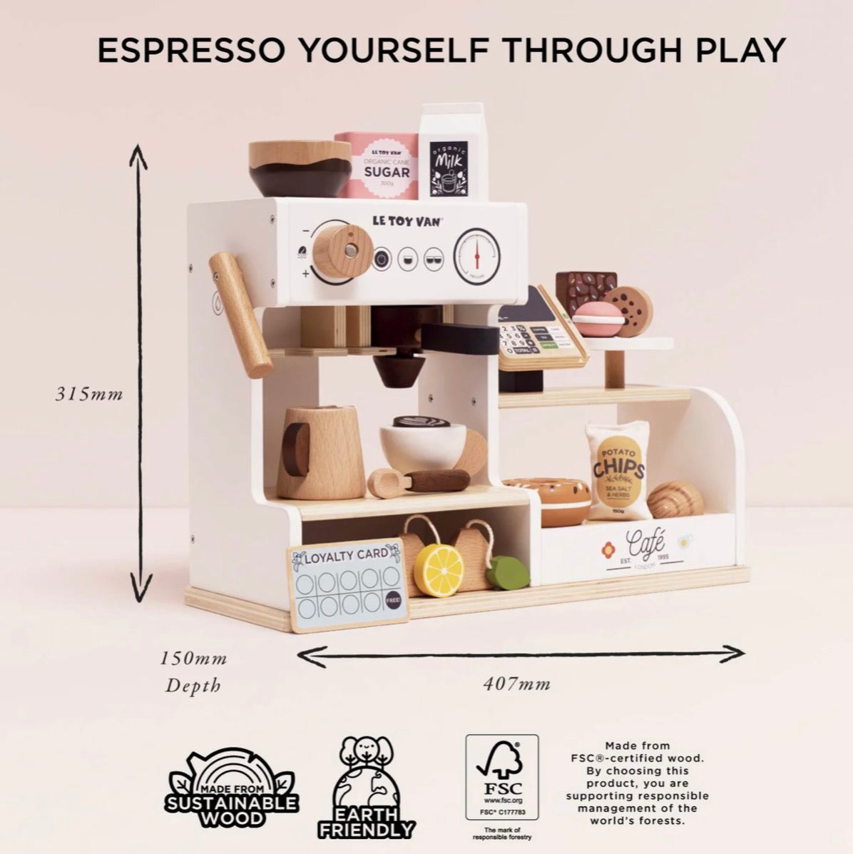 Tabletop Cafe Barista