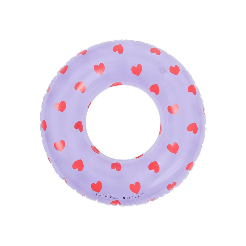 Inflatable Swim Ring - Sweet Hearts 55cm