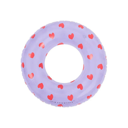 Inflatable Swim Ring - Sweet Hearts 55cm