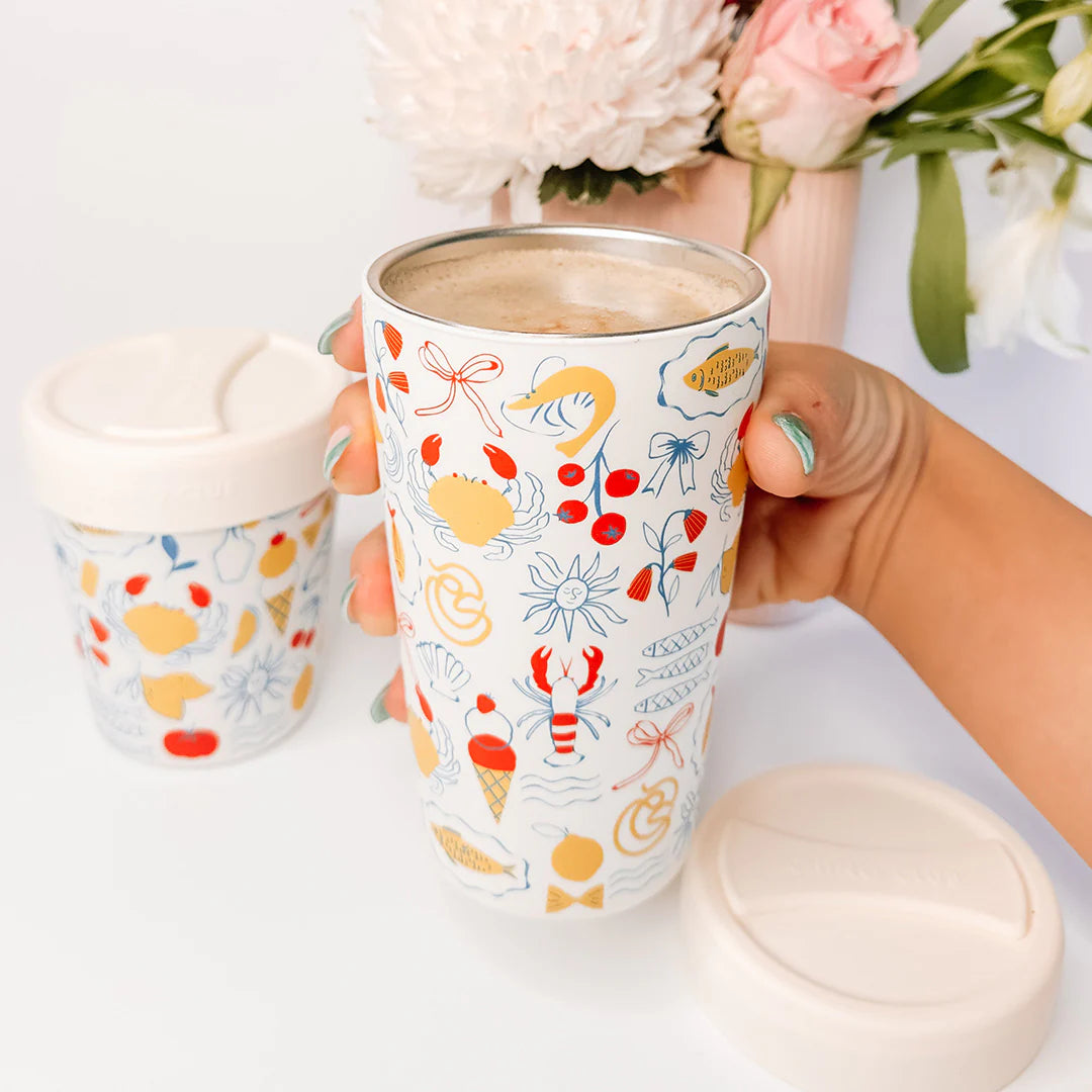 Adult Coffee Cup Stainless Steel 12oz