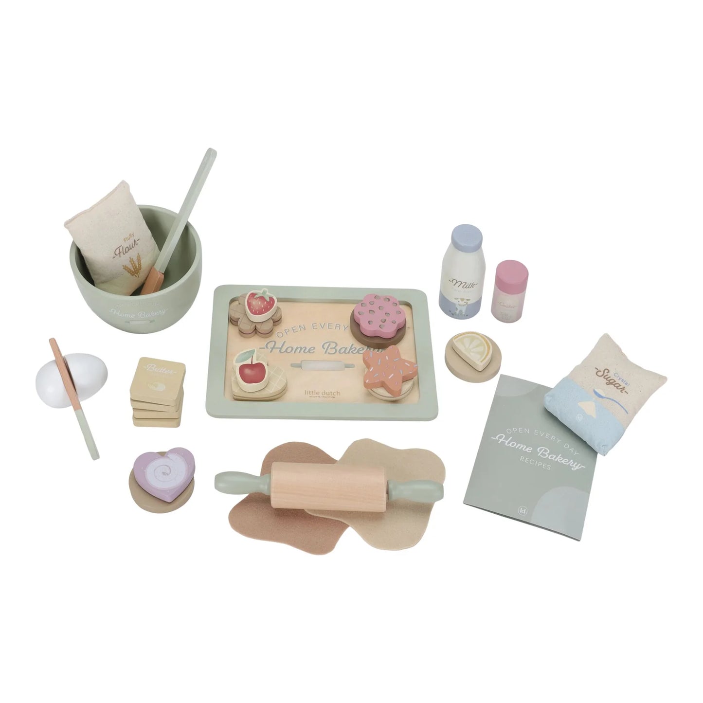 Wooden Baking Set