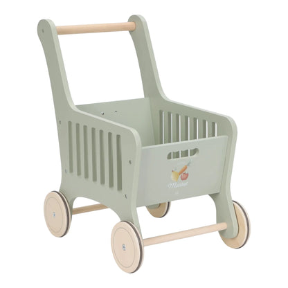 Wooden Play Shopping Trolley