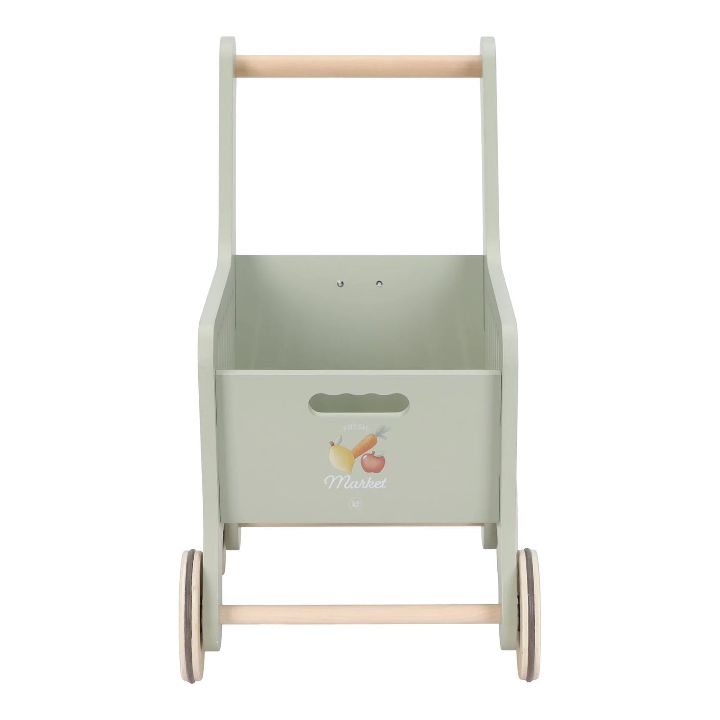Wooden Play Shopping Trolley