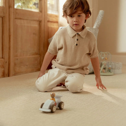 Wooden Pullback Racecars