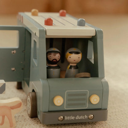 Wooden Police Van
