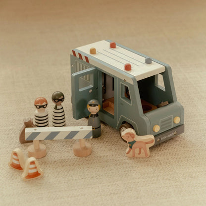 Wooden Police Van