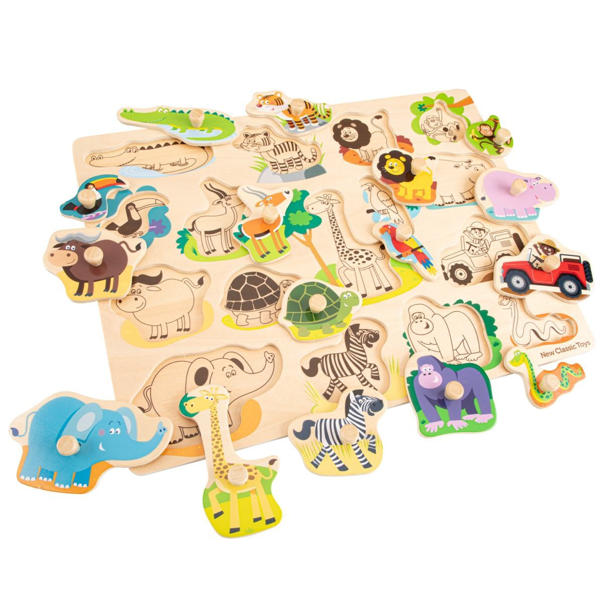 Safari - Large Peg Puzzle FSC