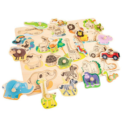 Safari - Large Peg Puzzle FSC