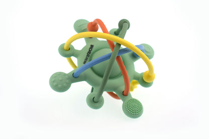 Silicone Sensory Space Rattle Teether