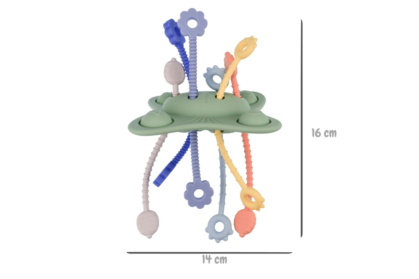 Silicone Pop and Pull Sensory Teether