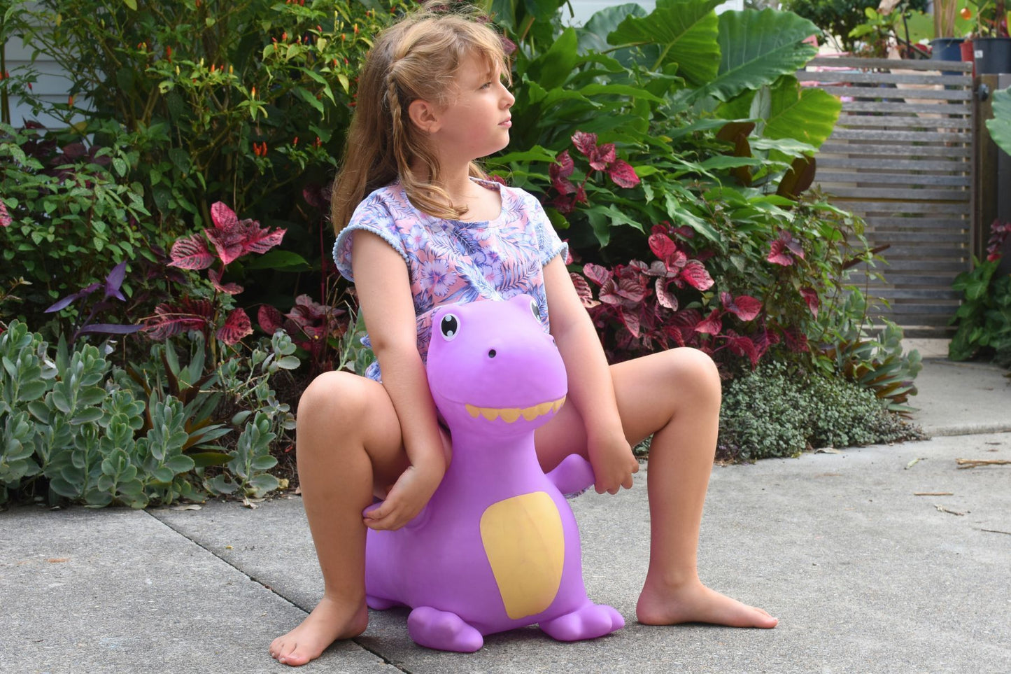 Bouncy Rider - Perwinkle the T-Rex