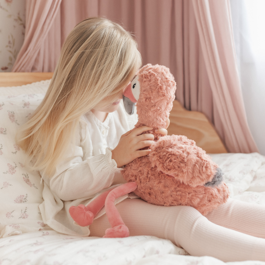 Francesca The Flamingo Weighted Toy