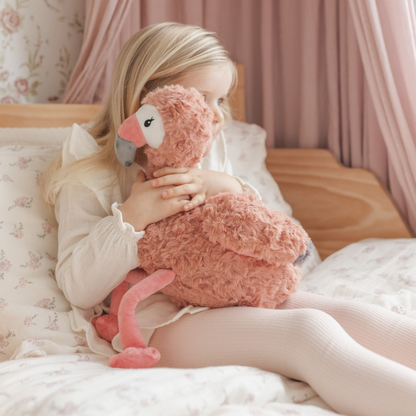 Francesca The Flamingo Weighted Toy