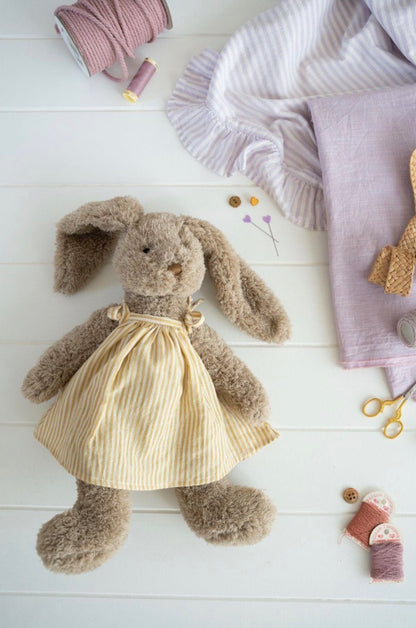Mrs Honey Bunny - Mustard Stripe