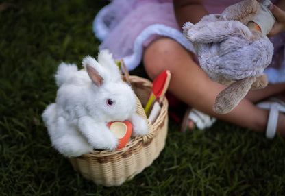 White Bunny Rabbit Puppet
