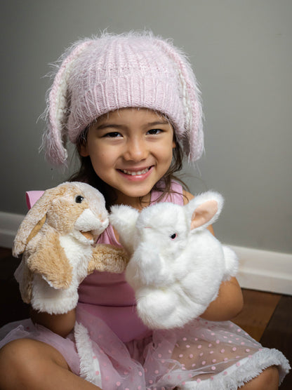 White Bunny Rabbit Puppet