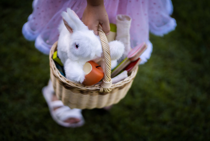 White Bunny Rabbit Puppet