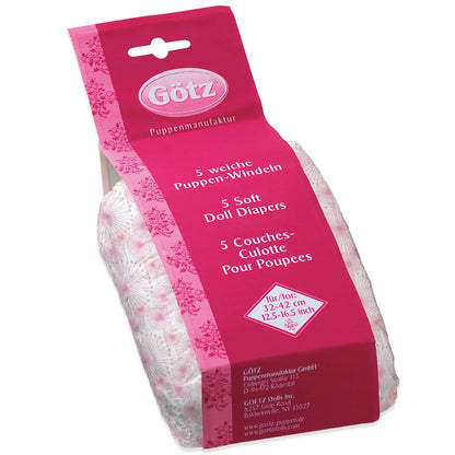 Nappies/Doll Diapers Happy Flower, Pink