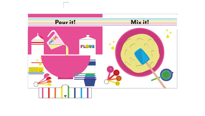 Bake a Rainbow Cake! - Board Book